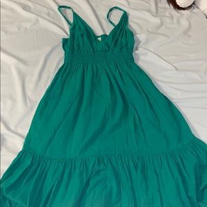 Green old navy sundress// free with purchase